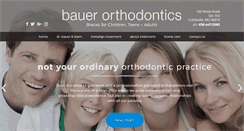 Desktop Screenshot of bauerortho.com